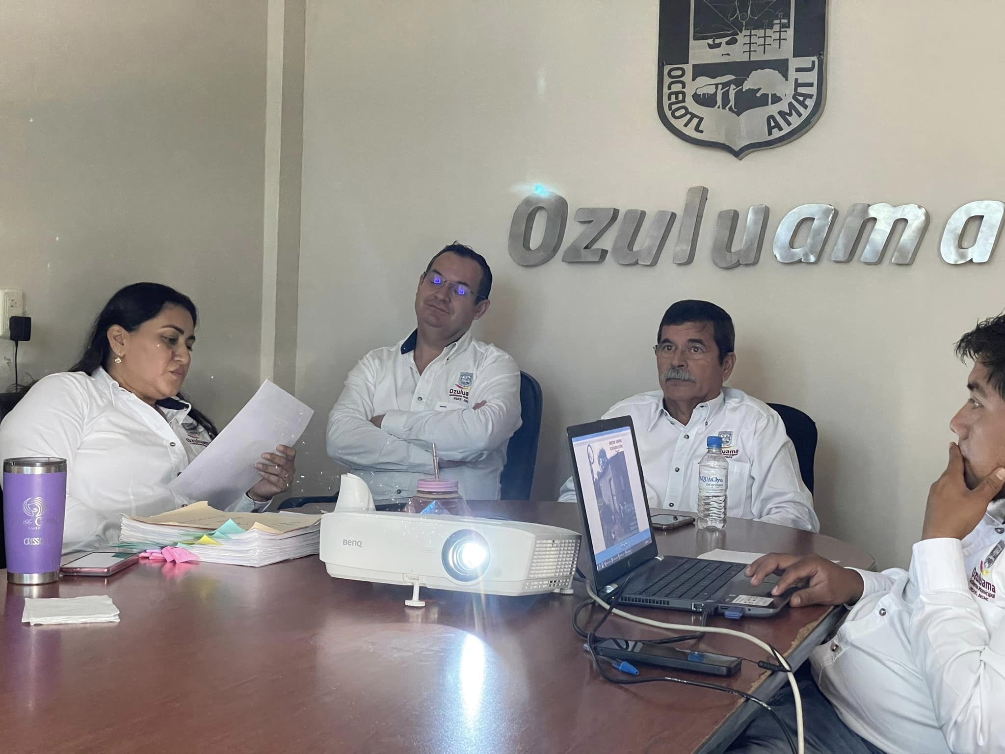 Ozuluama: Reunión del Departamento de Desarrollo Social Municipal
