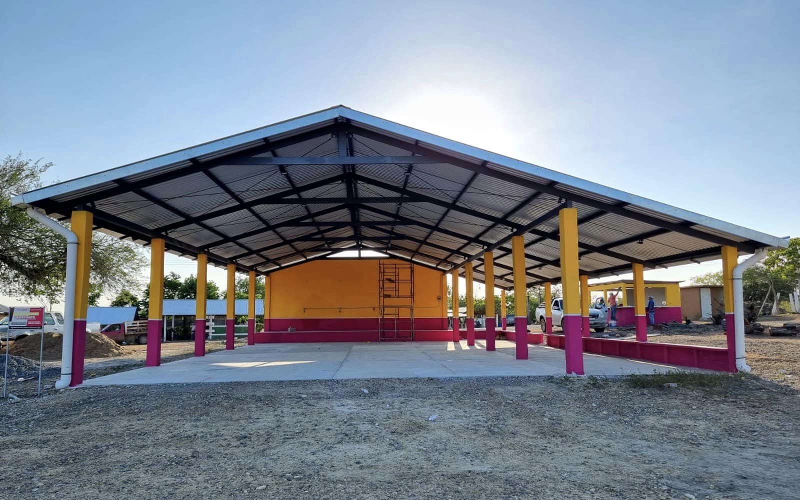 Ozuluama: Inauguración de la Techumbre de Usos Múltiples en Chaca Gorda