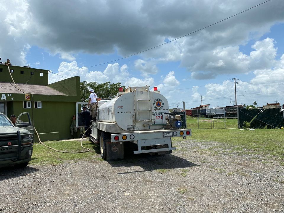 Ozuluama: Suministro de Agua en la Cabecera Municipal a través de Pipa