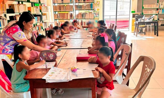 Tepetzintla: Inician cursos de regularización de verano infantil a cargo del departamento de Educación y Cultura