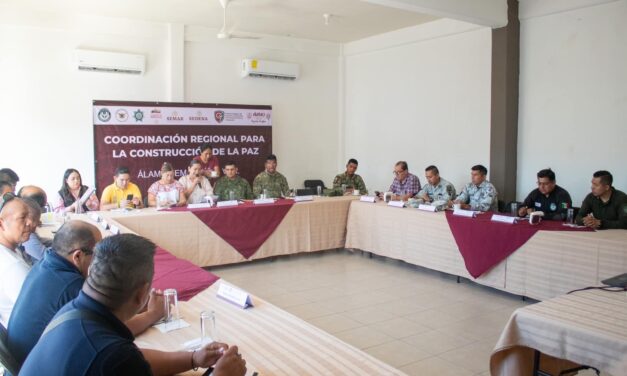 Chontla: Mesa de Coordinación Regional para la Construcción de la Paz