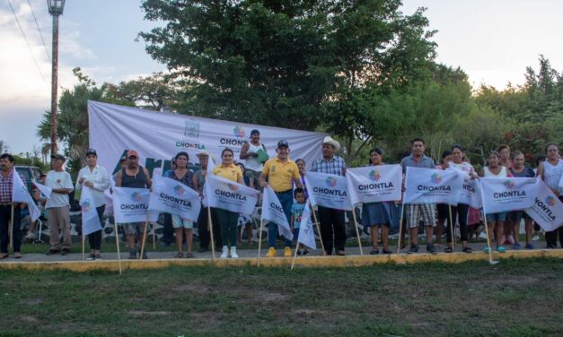 Chontla: Rehabilitación del Parque Público de la Comunidad de Santa Valeria