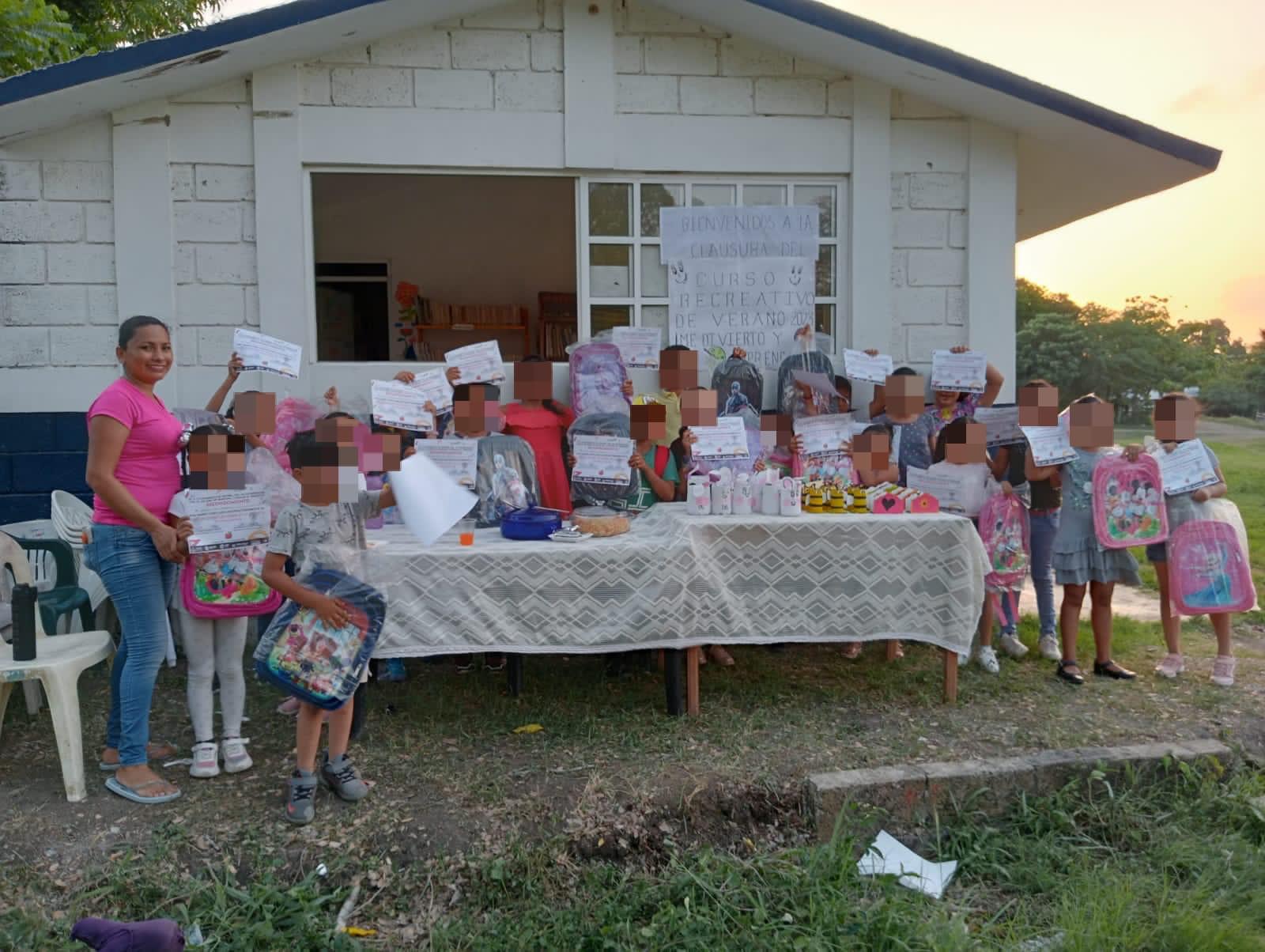 TANTIMA: FIN DE CURSO DE VERANO EN EL ANONO