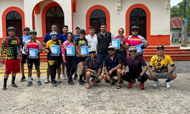 Chontla: ¡Primer rodada del año! Ruta Sierra del Otontepec en Chontla de Corazón