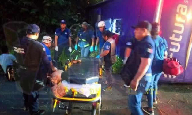 Lista de pasajeros heridos y muertos del Accidente de ayer en Álamo