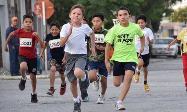 Invitación a la Carrera Atlética Infantil Varonil en la Feria Patronal de Filomeno Mata 2023