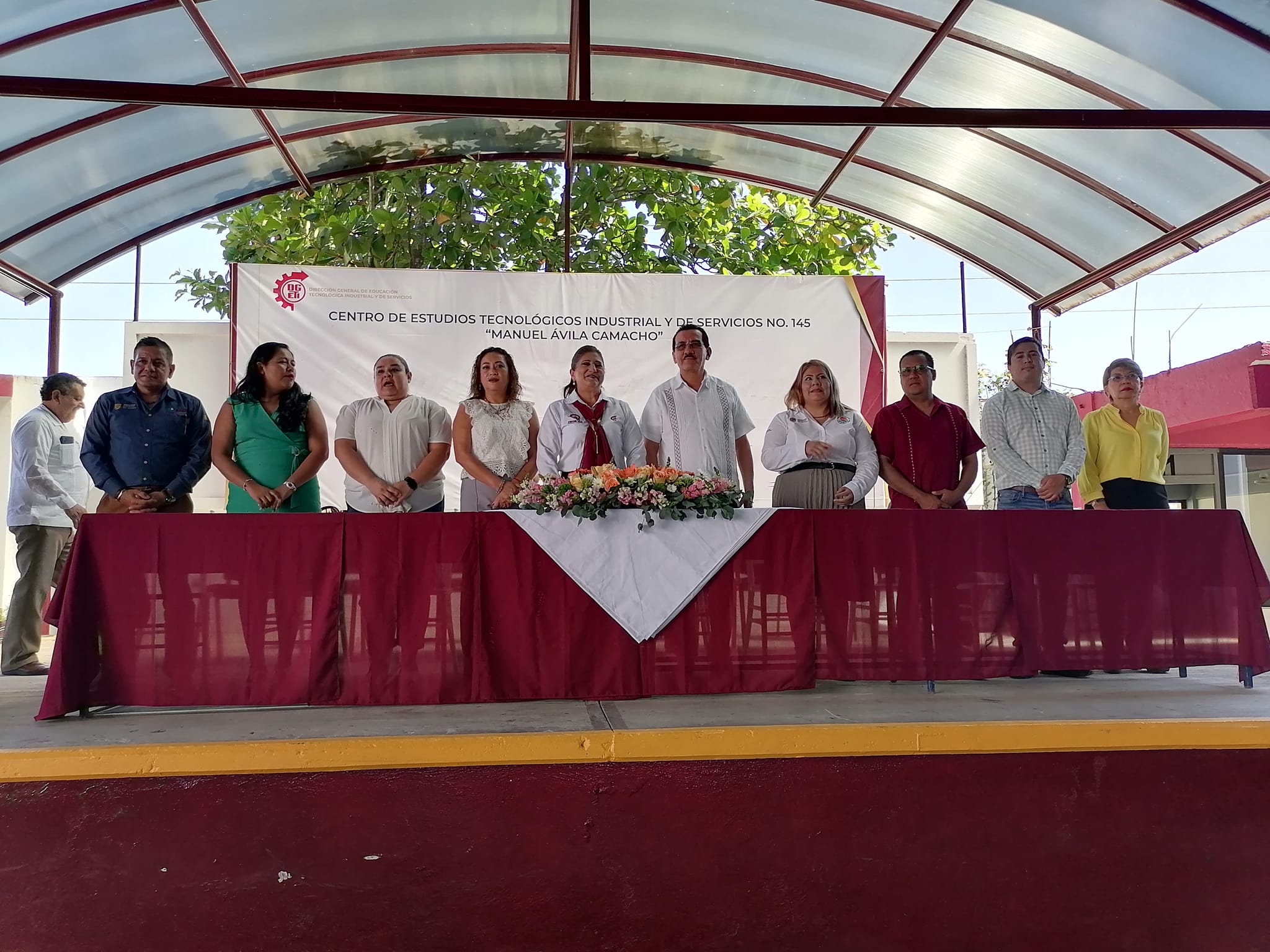 Martínez de la Torre: Rodrigo Calderón inaugura ciclo escolar en el CETIS 145
