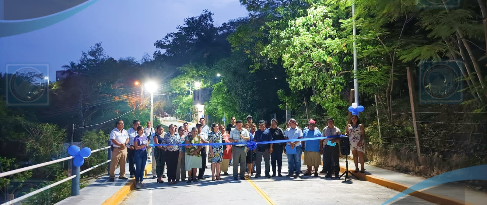 Tantoyuca: Inauguró alcalde JGA obra de pavimentación