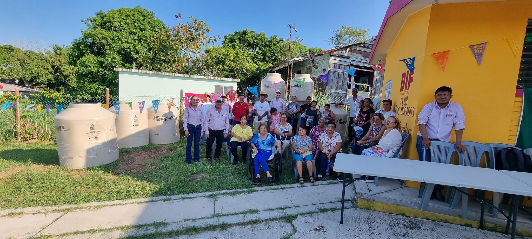 Décima Entrega del Programa de Almacenamiento Adecuado de Agua en Ozuluama