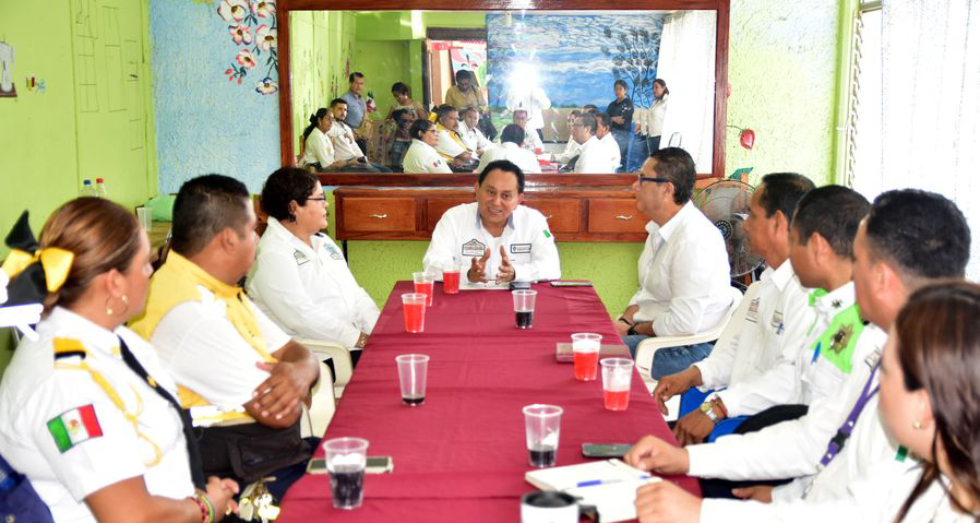 Naranjos: Reunión de seguridad de las fiestas patrias 2023