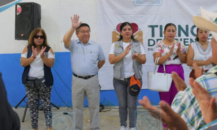 Tantoyuca: Importante trabajar de la mano los tres órdenes de gobierno