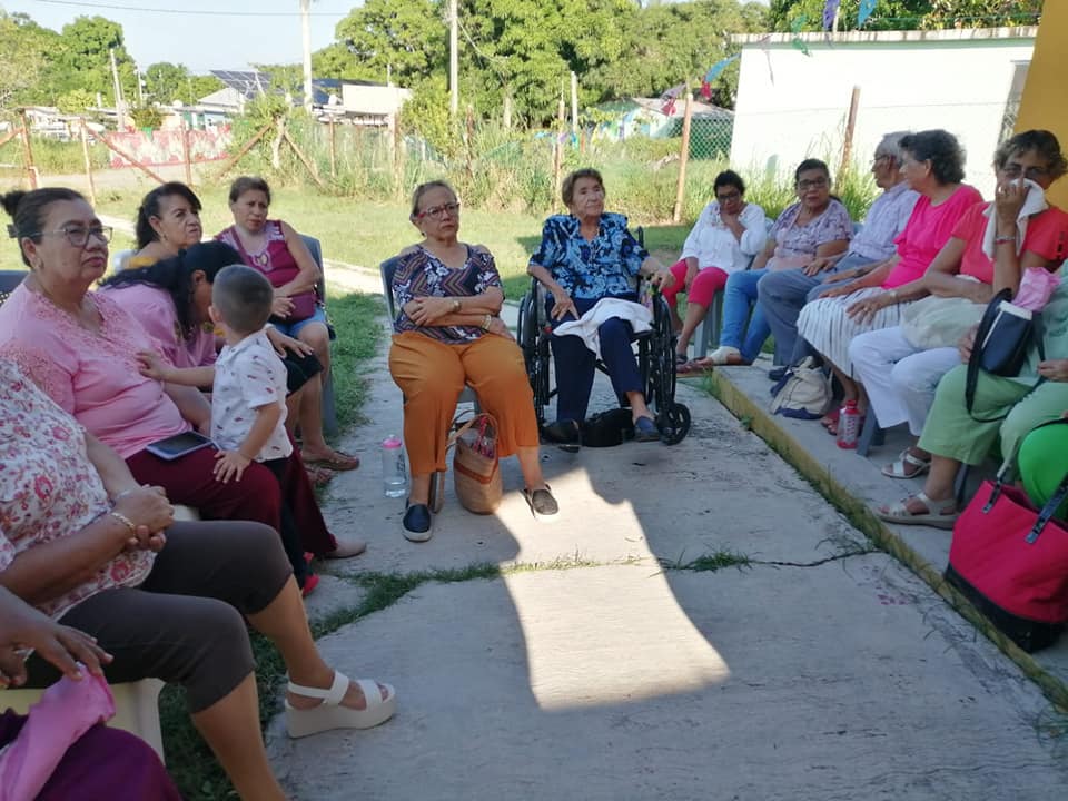 Ozuluama: Actividades en la Casa del Adulto Mayor de La Brecha Huasteca
