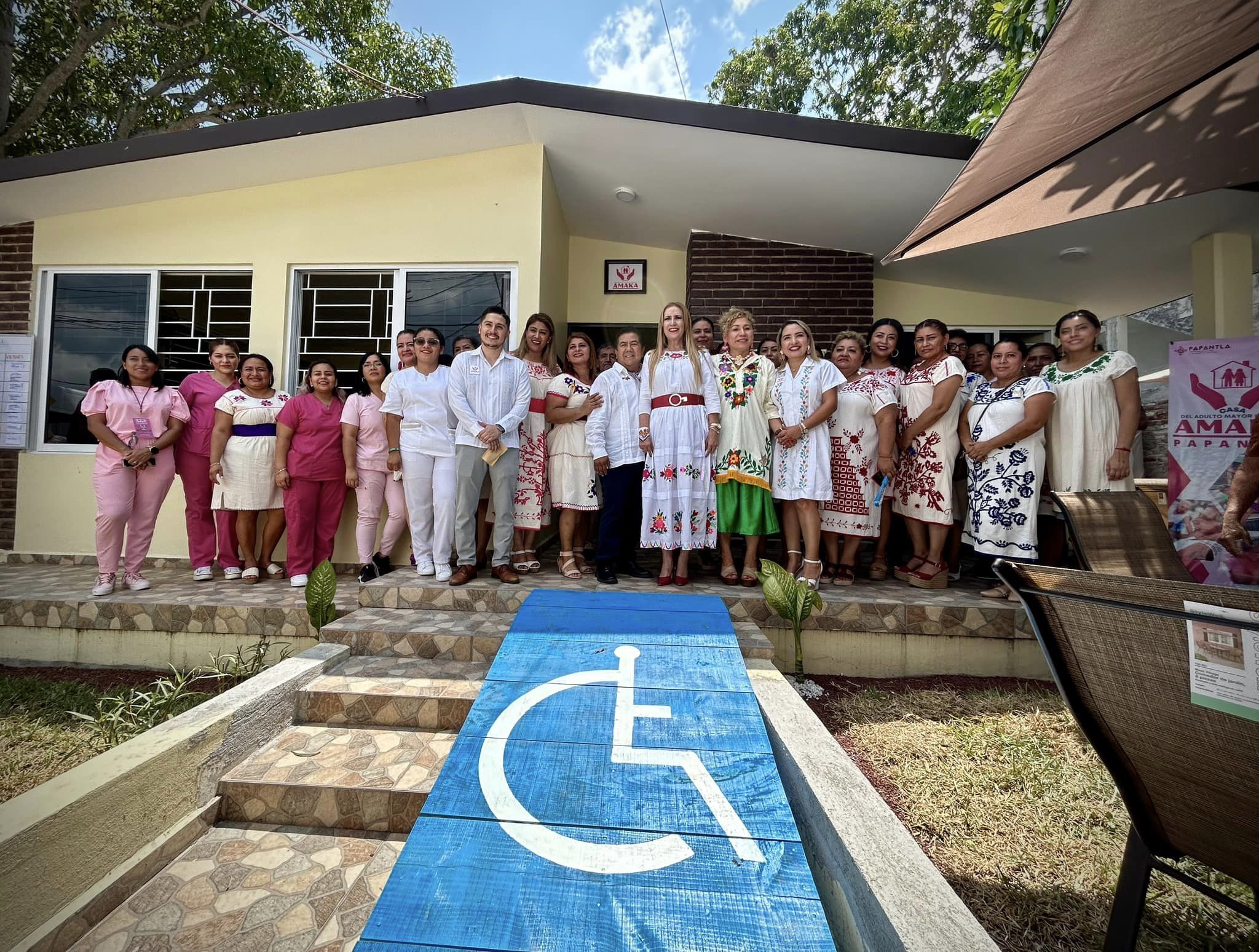 Papantla: Inauguración de la Casa AMAKA del Adulto Mayor en Kachikin