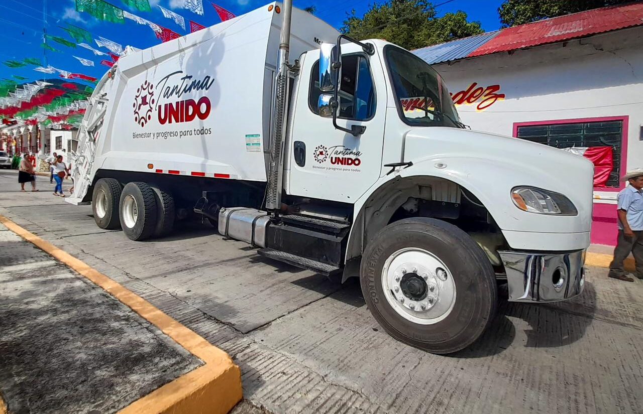 Tantima: incorporación de camión recolector