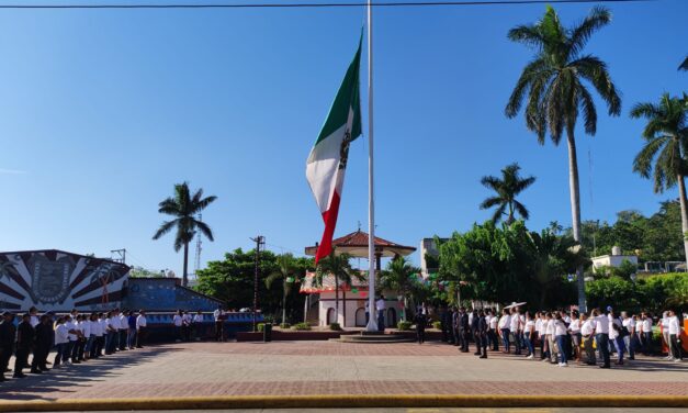 Cazones: Acto Cívico en conmemoración del 176 Aniversario de la Gesta Heroica de los Niños Héroes