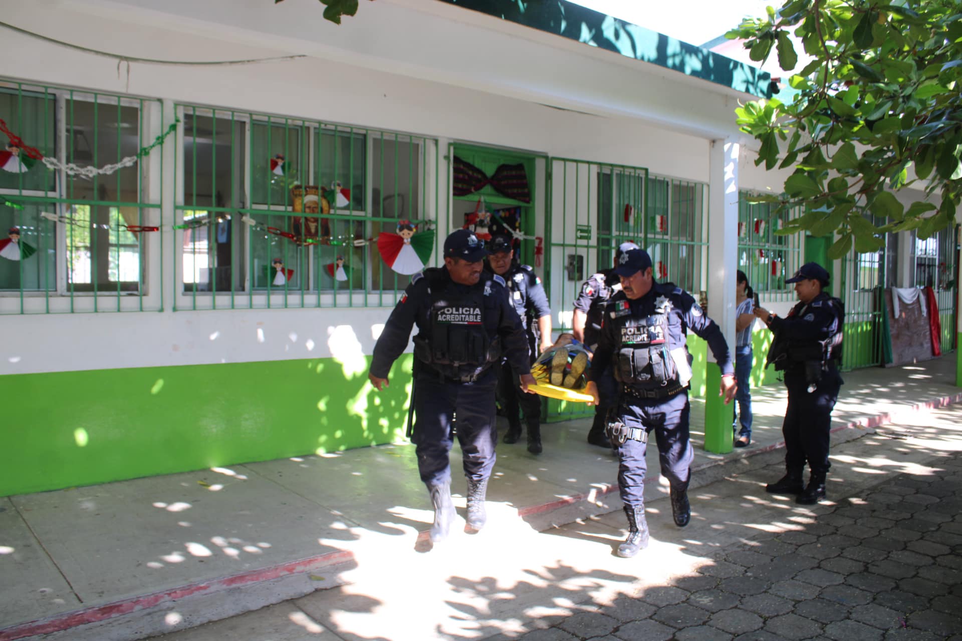 Ozuluama: Simulacro de Sismo 2023 en la Escuela Primaria Miguel Hidalgo I. Costilla
