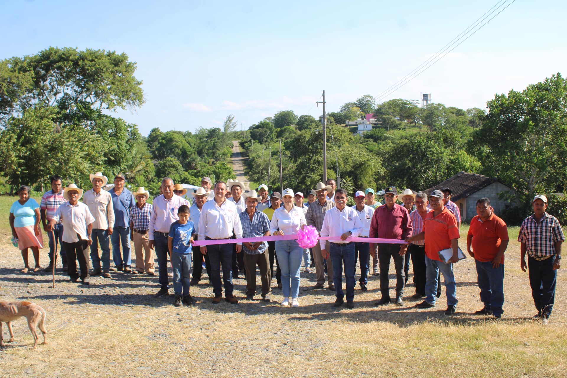 Ozuluama: Inauguración de la Rehabilitación del Camino de San Antonio Tamijui a Alto del Tigre