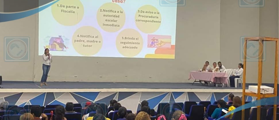 Tantoyuca: Brindan pláticas para prevenir violencia en niñas, niños y adolescentes