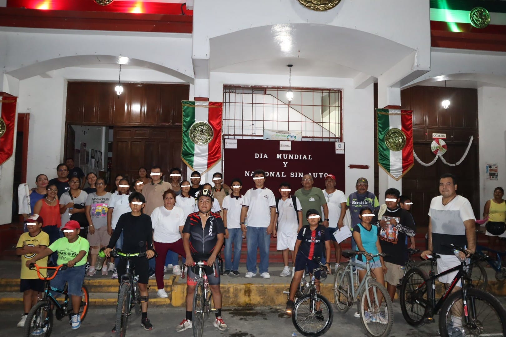 Gutiérrez Zamora: Exitoso Recorrido en Bicicleta Familiar en Conmemoración del Día Internacional y Nacional Sin Auto