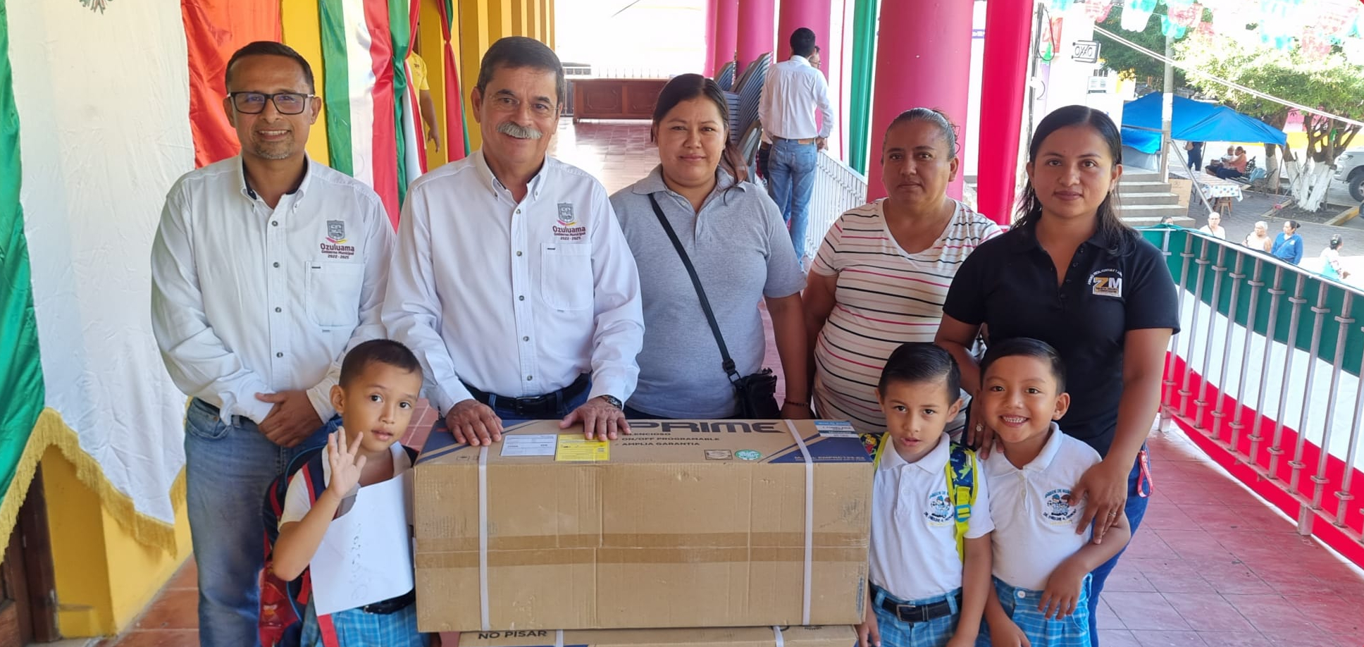 Ozuluama: Entrega de Climatización en Jardín de Niños Doctor Enrique A. Frimont
