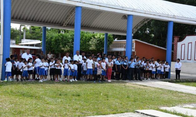 Citlaltépetl: Inicio de Obra para la Construcción del Comedor Escolar en la Escuela Primaria «Lic. Benito Juárez García»