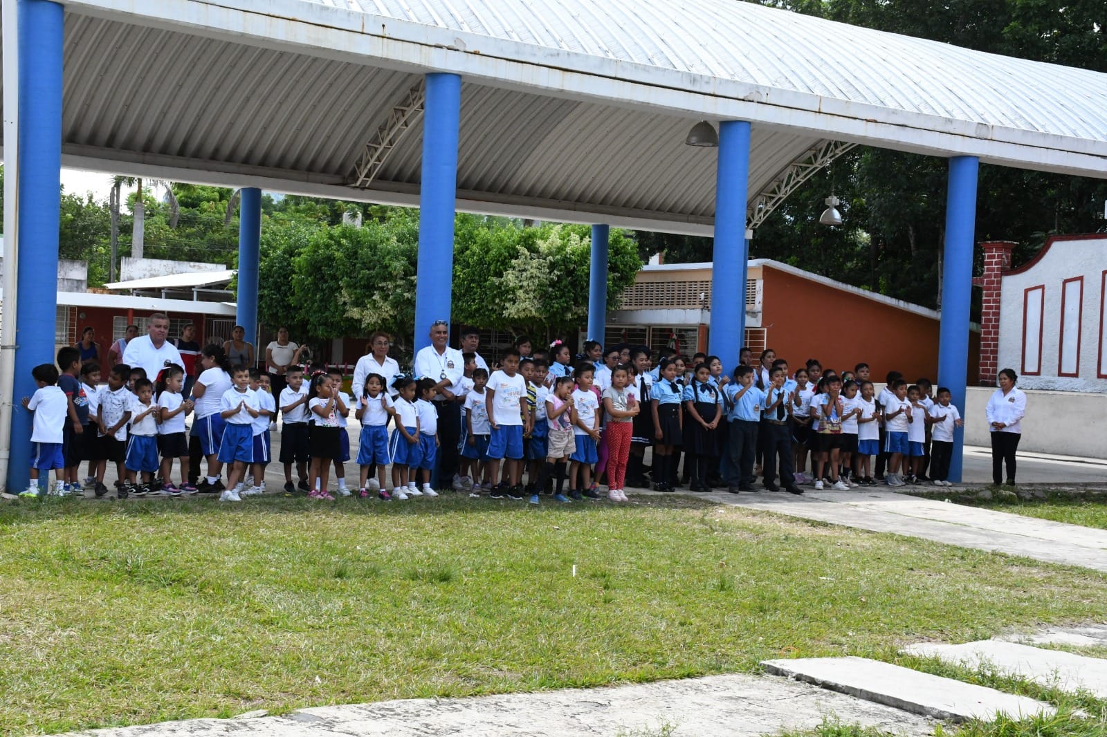 Citlaltépetl: Inicio de Obra para la Construcción del Comedor Escolar en la Escuela Primaria «Lic. Benito Juárez García»