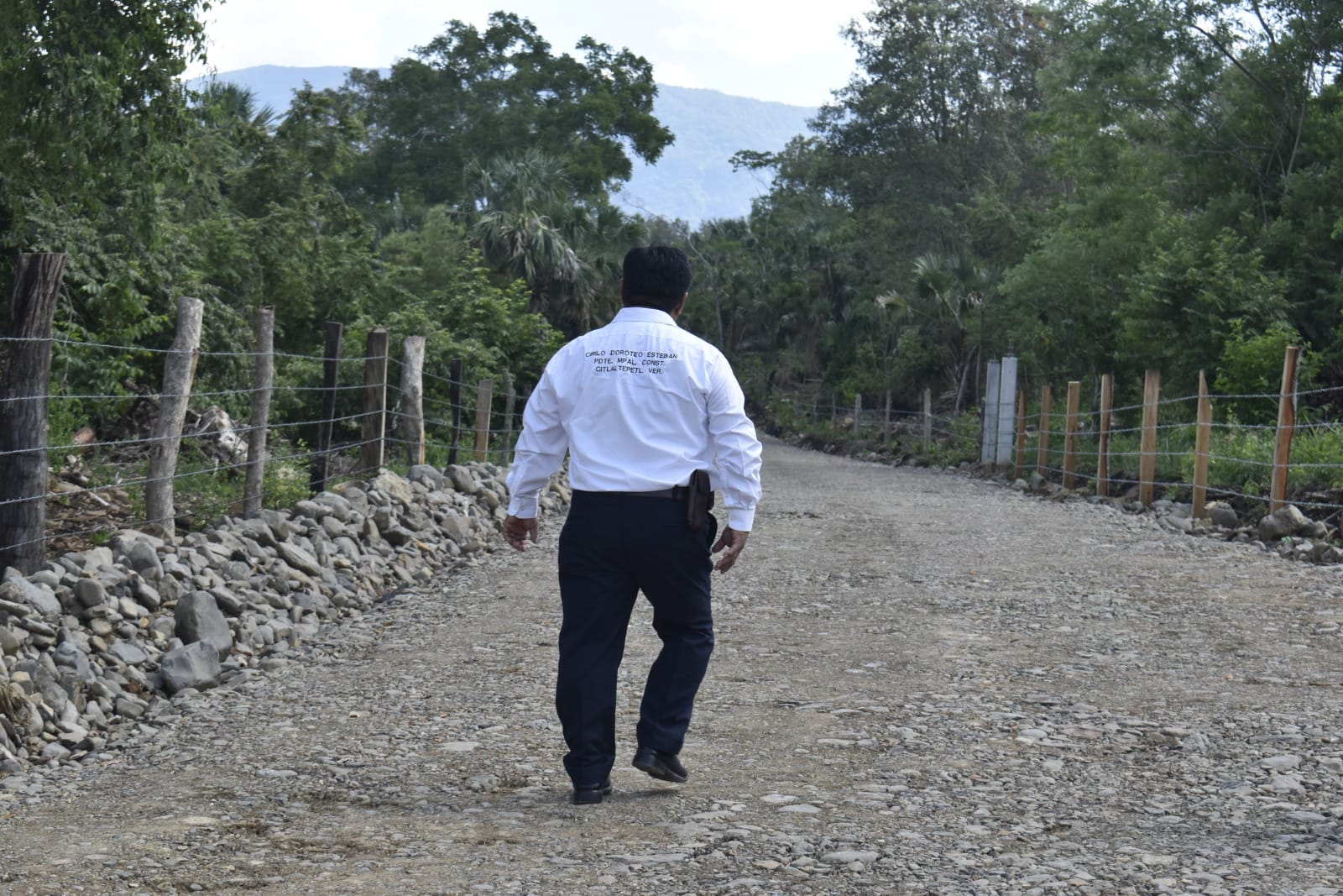 Supervisión de Obras en Localidades de Citlaltépetl por el Alcalde Cirilo Doroteo Esteban