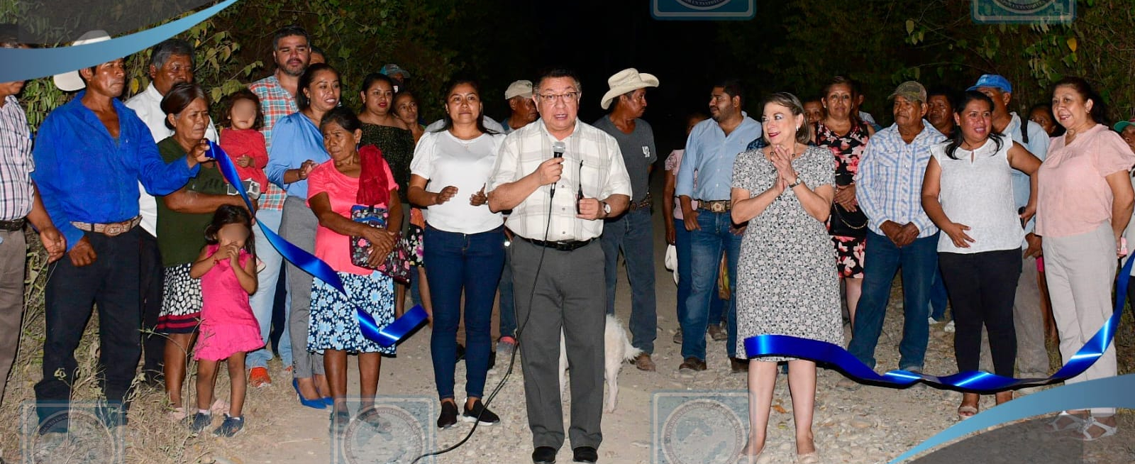 Tantoyuca: Inauguración de Ampliación de la Red Eléctrica en Guayabo Grande Laja Segunda