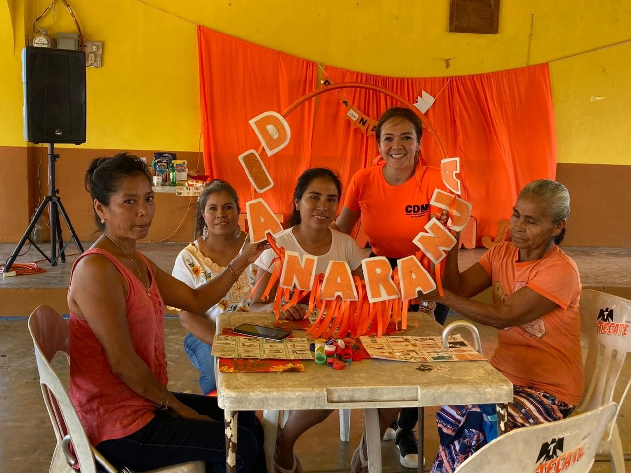 Conmemoración del Día Naranja en Ozuluama: Promoviendo el Respeto y la Igualdad de Género