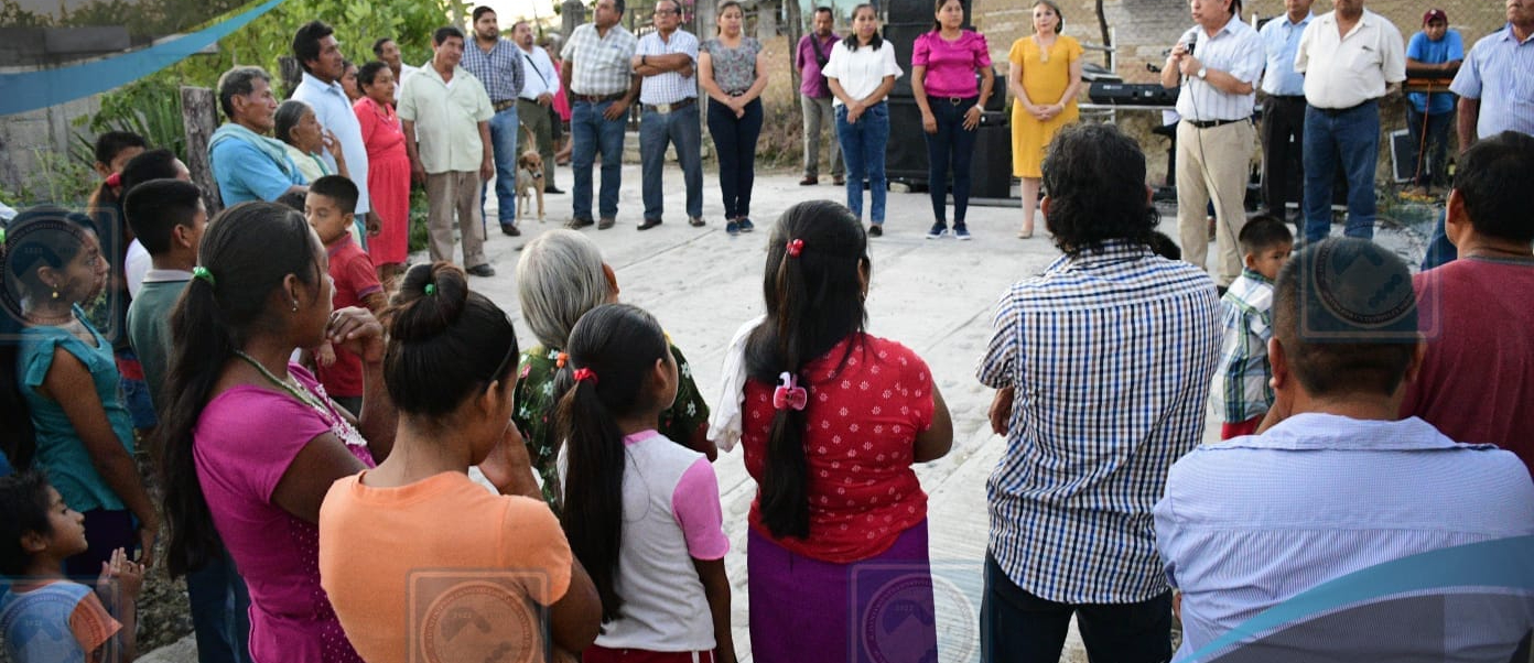 Entrega de Obras de Cuartos Dormitorio en Comunidades Rurales de Tantoyuca