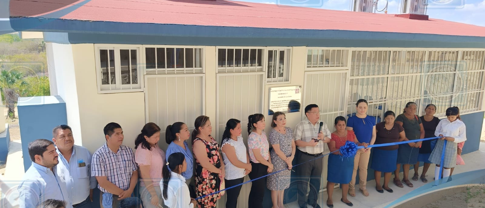 Tantoyuca: Inauguración del Comedor Escolar en la Telesecundaria Julieta Fierro Gossmán en Rincón Laja Primera
