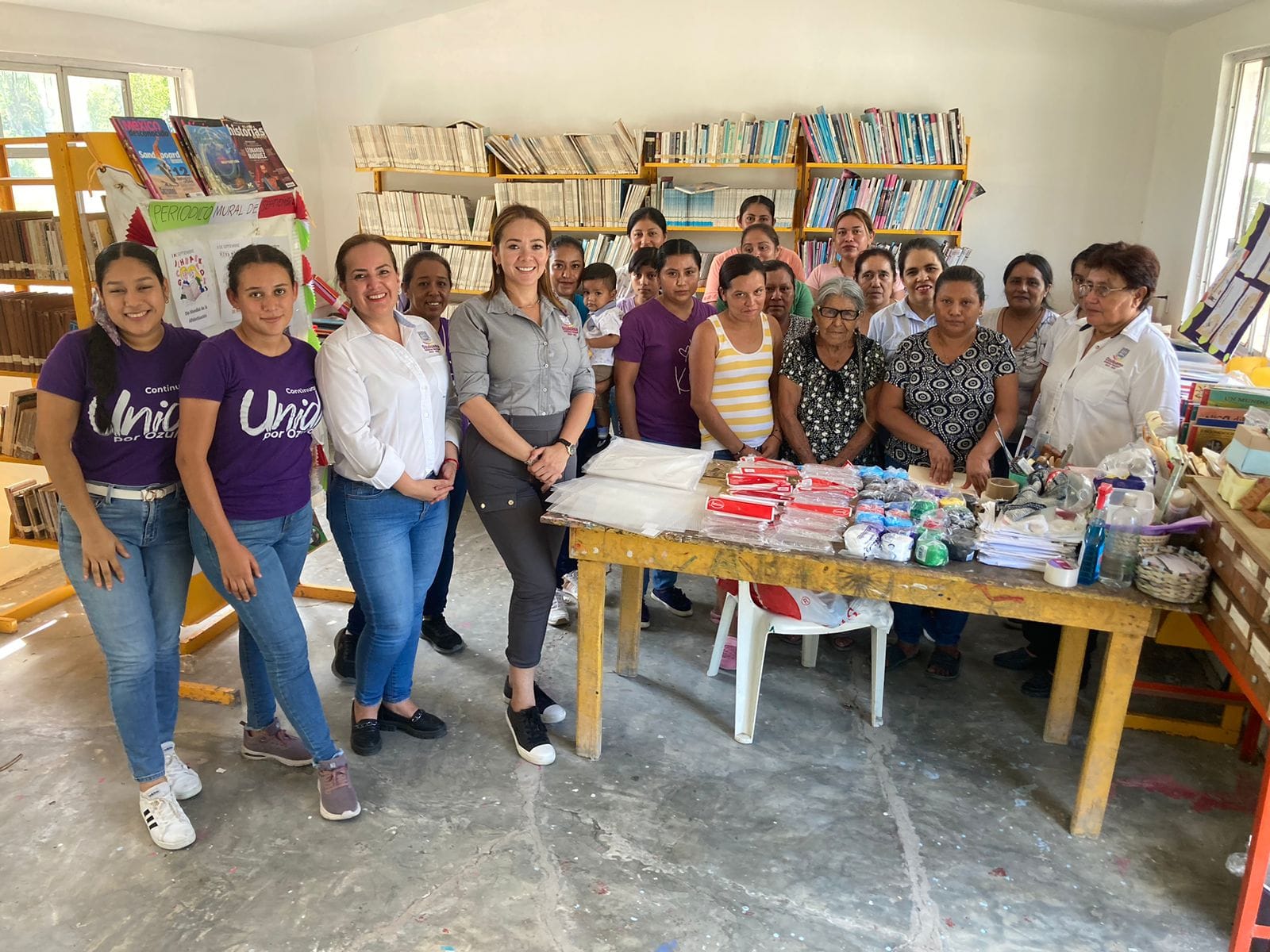 Inicio del Curso de Bolsas Artesanales para Mujeres Emprendedoras en Ozuluama de Mascareñas