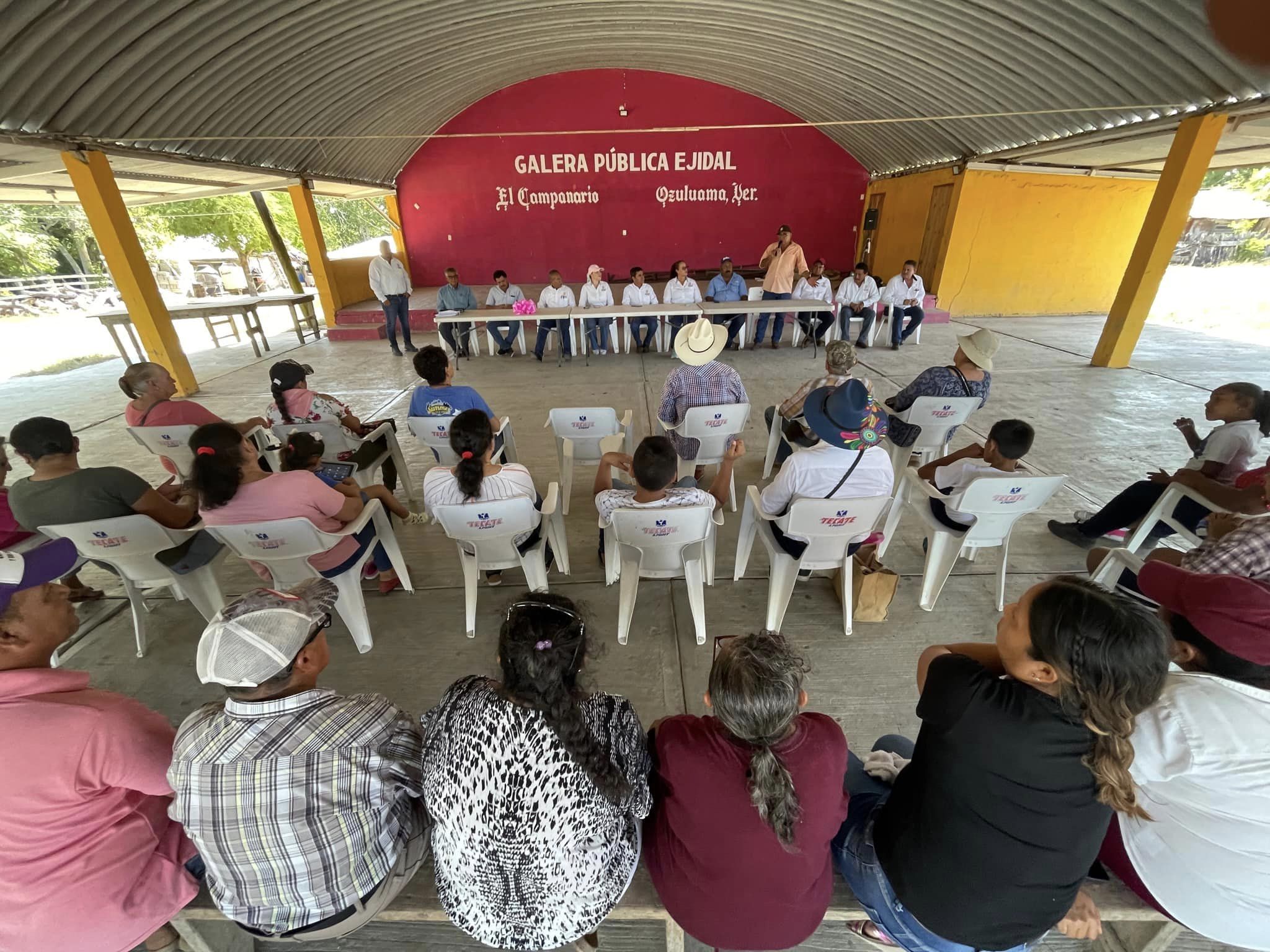 Ozuluama: Inauguración del Alumbrado de la Galera Pública en la Comunidad de Campanario