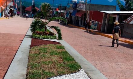 Tepetzintla: Supervisión de obra en el boulevard Morelos