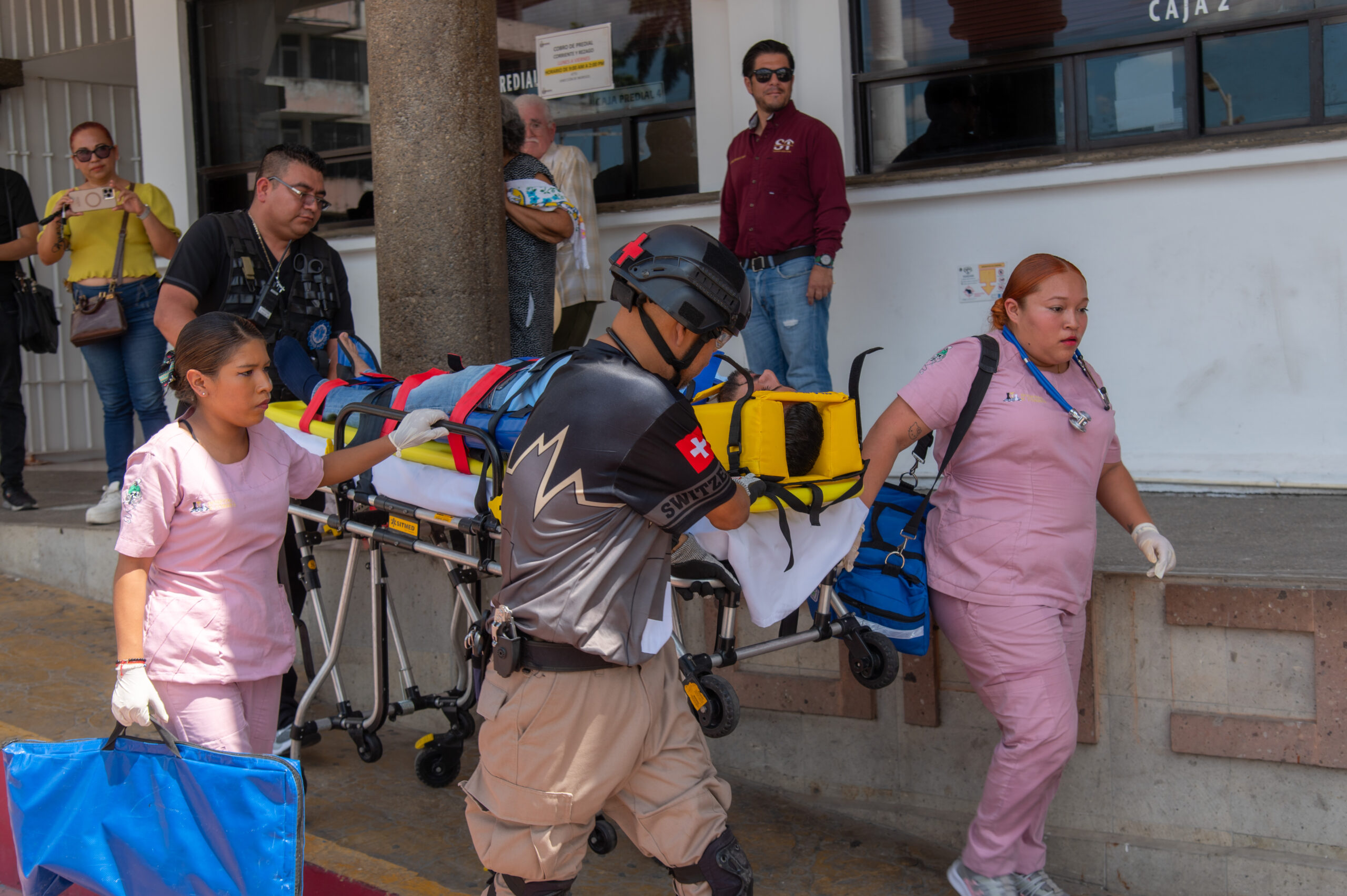 Tuxpan tuvo una activa participación en el Segundo Simulacro Nacional 2023