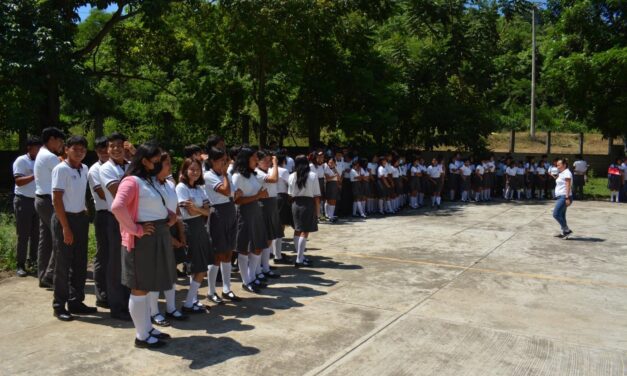 Tihuatlán: Segundo Simulacro Nacional en las Instituciones Educativas Secundaria General “Cuauhtémoc” y COBAEV 14