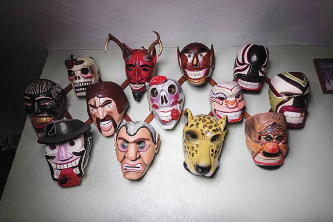 Tecolutla: Taller Máscaras Xantolo