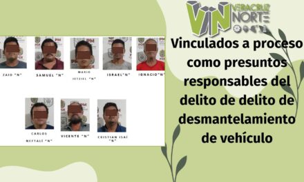 Martínez de la Torre: Vinculados a proceso como presuntos responsables del delito de delito de desmantelamiento de vehículo, detentación de vehículo con reporte de robo