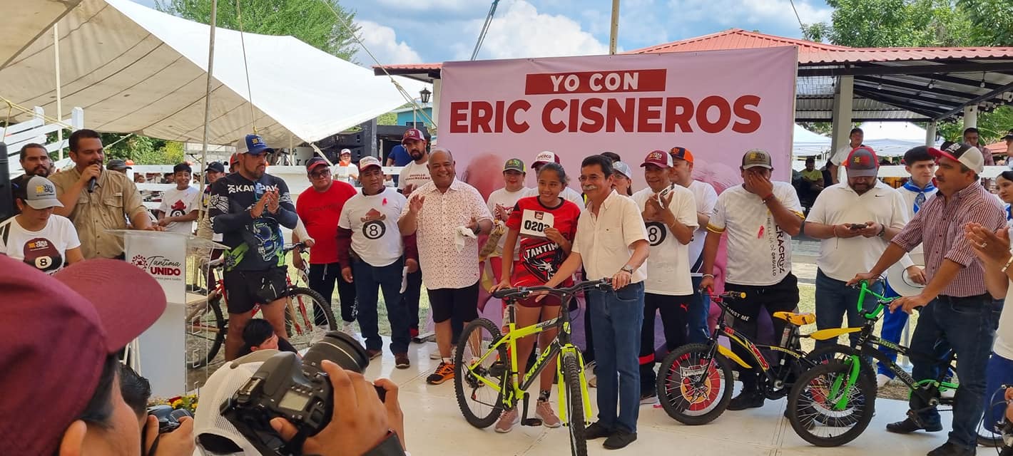 Ozuluama: Rodada Ciclista Huasteca con la presencia del Secretario de Gobierno del Estado de Veracruz