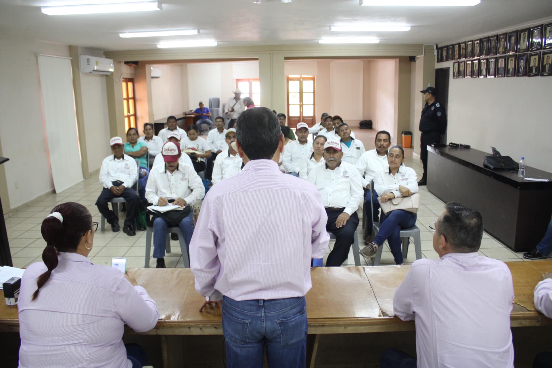 Reunión Mensual con Agentes Municipales: Coordinación para el Desarrollo de Ozuluama de Mascareñas