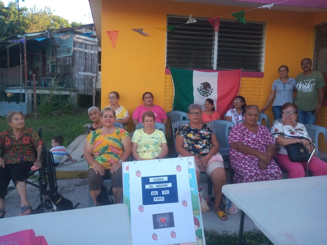 Ozuluama: Celebración del Día Mundial del Corazón en La Laja