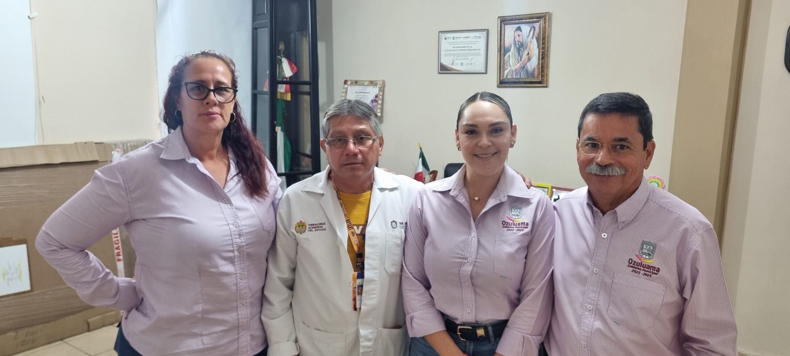 Reunión de Coordinación con el Director del Hospital de la Comunidad en Ozuluama de Mascareñas