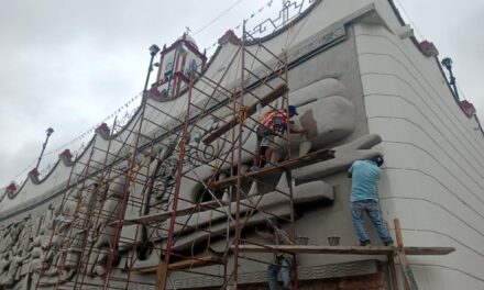 Restauración del Mural, «Homenaje a la Cultura Totonaca»: La Sonrisa de Quetzalcoatl Vuelve a Brillar en Papantla