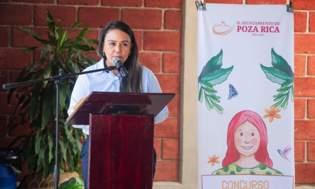 Poza Rica: Se entrega el último mural del concurso «Vivir en un medio ambiente sano, es mi derecho»