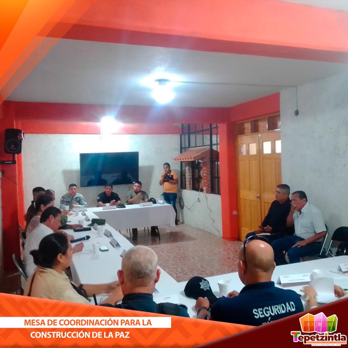 Tepetzintla: Mesa para la construcción de La Paz