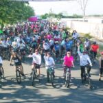 Tuxpan: Con gran participación se llevó a cabo la Rodada con Causa, en apoyo de las mujeres que luchan contra el cáncer