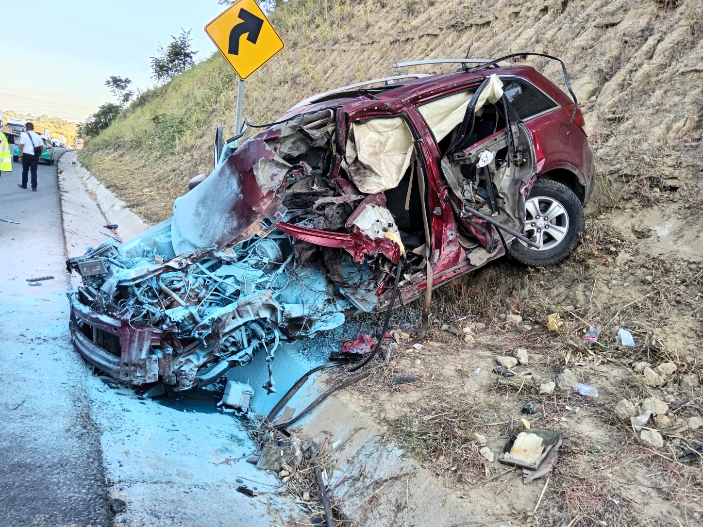 Naranjos: Trágico Accidente en la Autopista Tuxpan-Tampico Causa la Muerte de un Joven Minatitleco