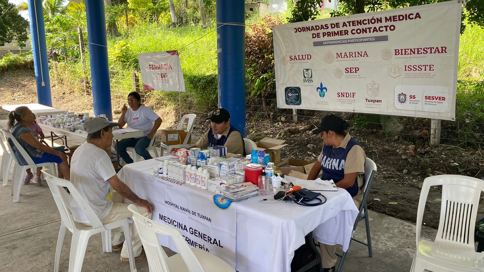 Tuxpan: Jornada de Atención Médica de Primer Contacto