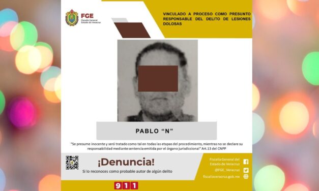 Vinculado a Proceso Pablo «N» por Lesiones Dolosas en Chicontepec