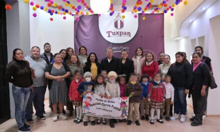 Más escuelas de Tuxpan beneficiadas con el programa “Escuela Garantizada, Escritura Garante”
